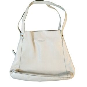 American‎ Leather Co. Shoulder Bag Womens Leather Handbag Purse blue